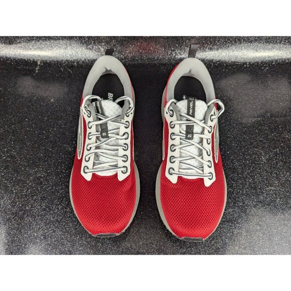 Brooks Revel 6 Road Running Shoes Red Gray Black 110398 Men's Size 10.5 NEW - Picture 5 of 8